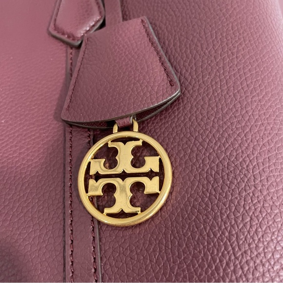 Tory Burch Burgundy Tote Bag - Picture 14 of 14